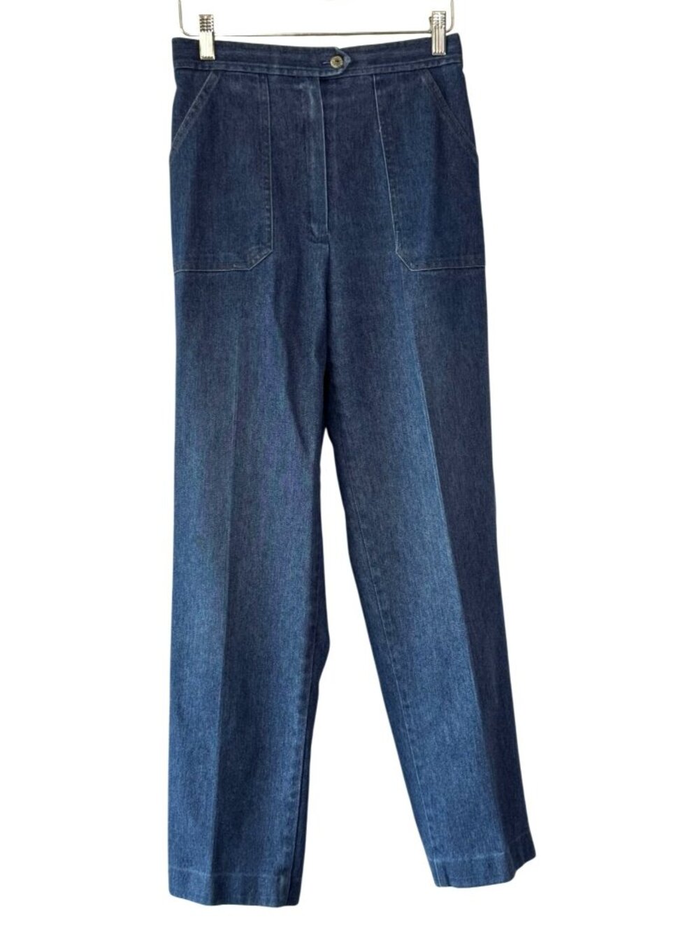Vintage Koret City Blues Womens High Rise Denim Pants Size 8 Regular Made in USA